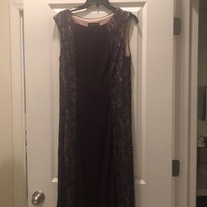 Purple formal dress